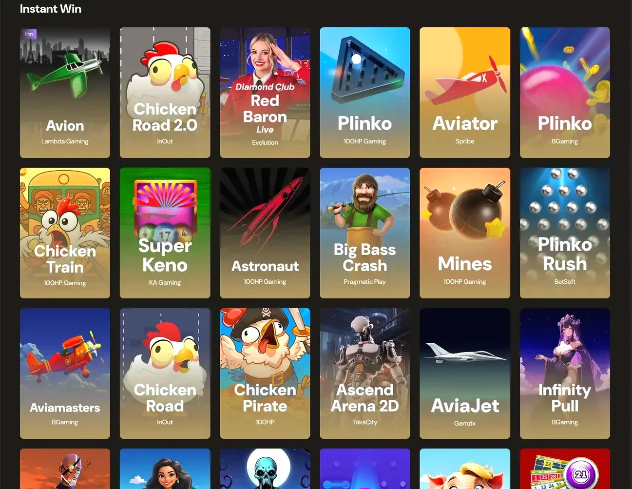 Winspirit Anmeldung und Bonus Übersicht